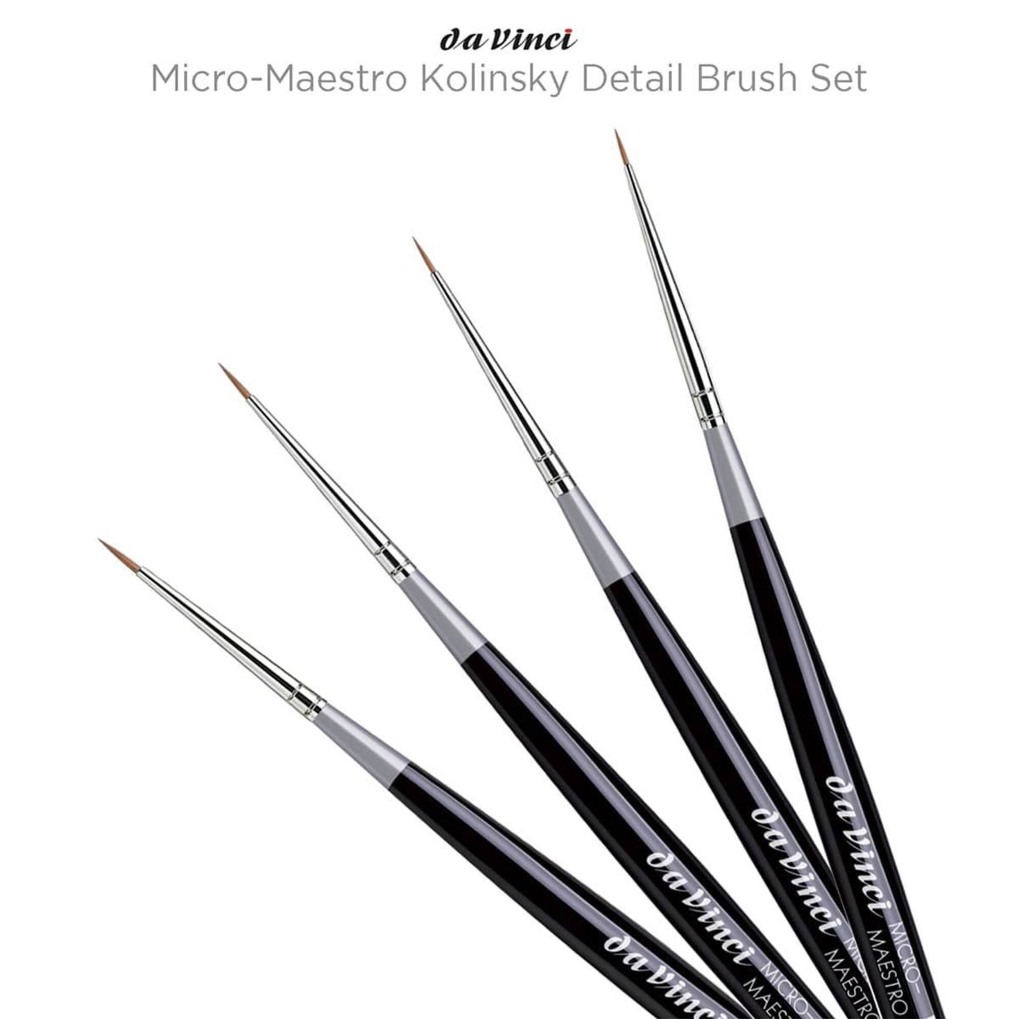 da Vinci MICRO-MAESTRO Series 100 4 Piece Brush Set